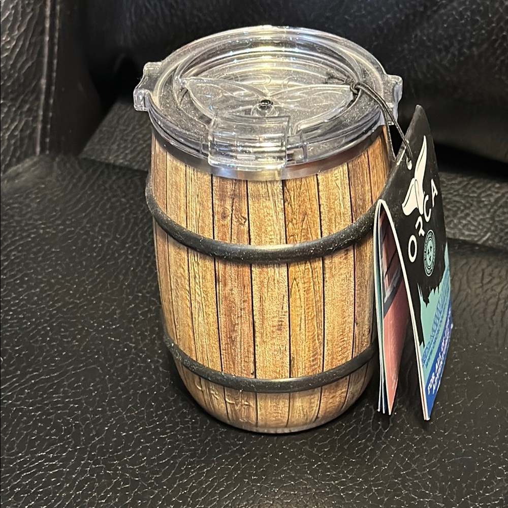 Orca Barrel Design Tumbler